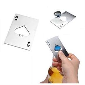 Poker Card Shaped Bottle Opener 