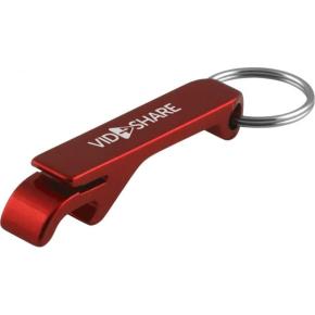 Aluminum Bottle Opener Keyring