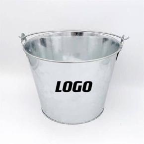 Metal Ice Bucket with Bottle Opener