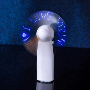 Promotional LED Message Flashing Fan 