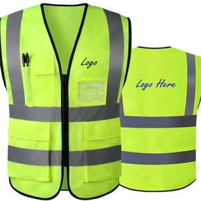 Reflective Safety Vest with Multi Pocekts 