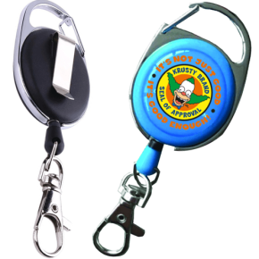 PE0014 Oval shape retractable badge Reel